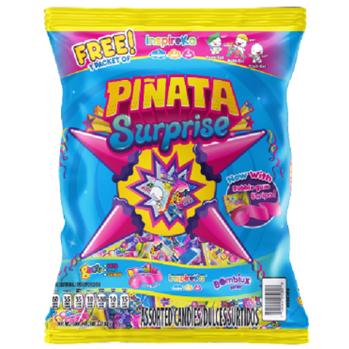 SONRICS PAQUETE PIÑATA SURPRISE 5/5lbs (SKU #50034) – International ...