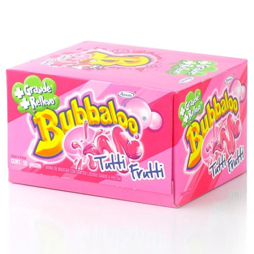 Item No. 12477 BUBBALOO GUM TUTI-FRUIT 32/50ct