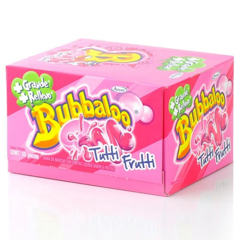 BUBBALOO GUM TUTI-FRUIT 32/50ct (SKU #12477)