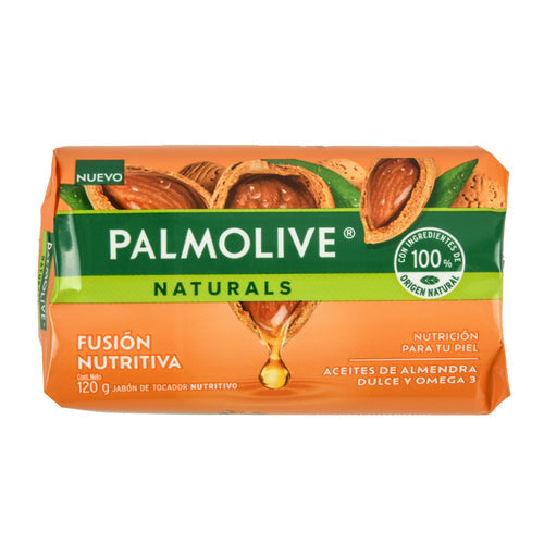 Item No.10703 PALMOLIVE NAT BAR SOAP ALMENDRA Y OMEGA OIL 72/120g