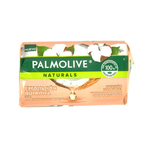 Item No.10722 PALMOLIVE NAT BAR SOAP COCO Y ALGODON 18/4ct/120g