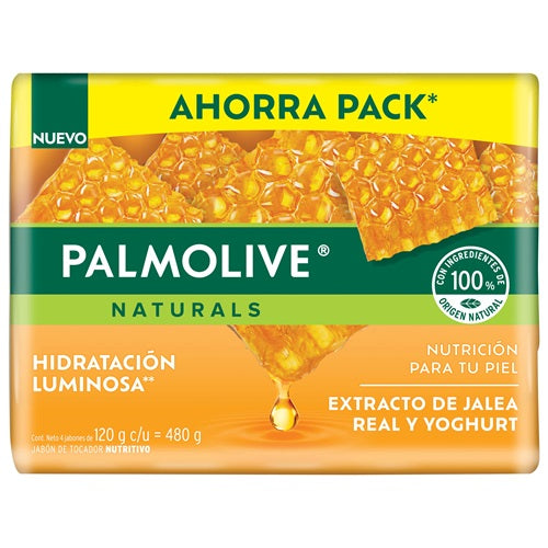 Item No.10724 PALMOLIVE NAT BAR SOAP JALEA REAL 18/4ct/120g