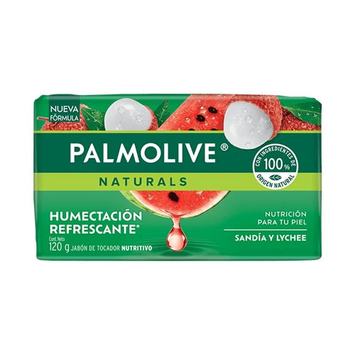 Item No.10730 PALMOLIVE NAT BAR SOAP SANDIA Y LYCHEE 18/4ct/120g