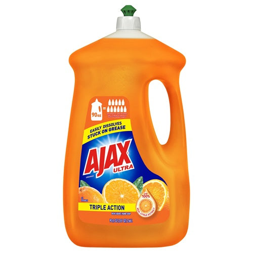 Item No.11484 AJAX DISH ORANGE 4/90oz