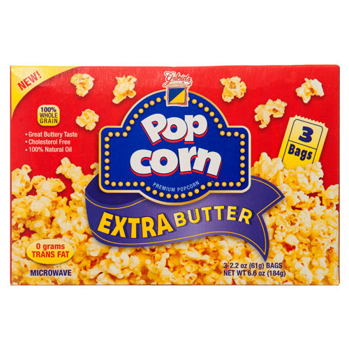 Item No.19041 GABRIELA EXTRA BUTTER POPCORN 12/3x2.2oz