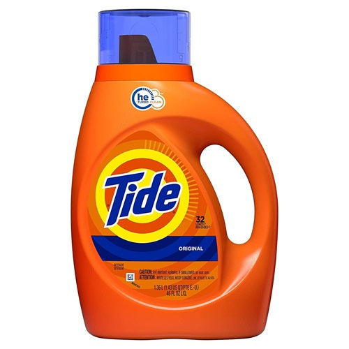 TIDE LIQ DET. ORIGINAL 32 Load (HE) 6/42oz (SKU #27103)