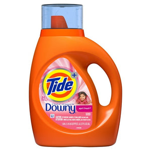 TIDE LIQ DET. + Febreze FRESH SPRING 24 Load (HE) 6/34oz (SKU #27104)