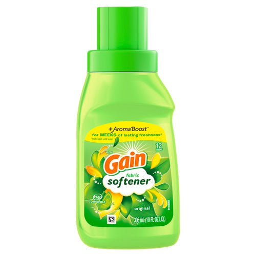 Gain Fabric Softr. Original 12 Loads (HE) 12/10oz (SKU #27140)