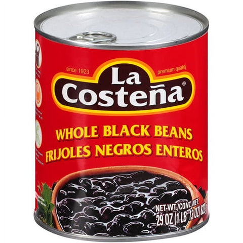 LA COSTENA WHOLE BLACK BEANS 12/29oz (SKU #28968)