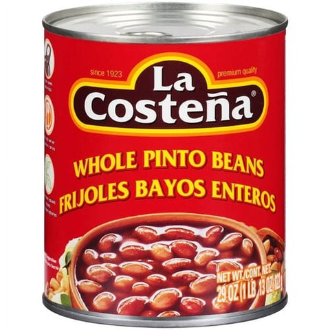 LA COSTENA WHOLE PINTO BEANS 12/29oz (SKU #28969)