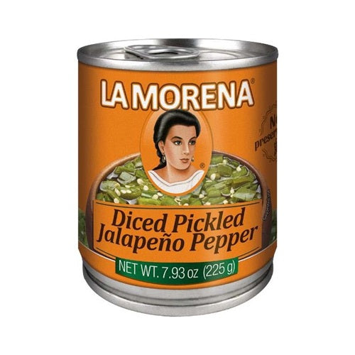 Item No.29565 LA MORENA DICED JALAPENO PEPPERS 24/7.93oz