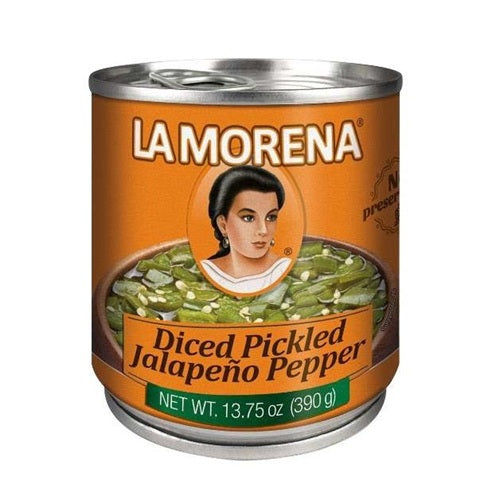 Item No.29566 LA MORENA DICED JALAPENO PEPPERS 12/13.7oz