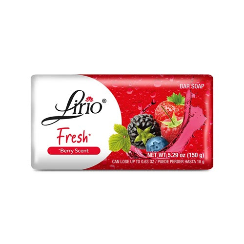 Item No.30434 LIRIO BATH & SPA BAR SOAP FRESH BERRY 50/150g