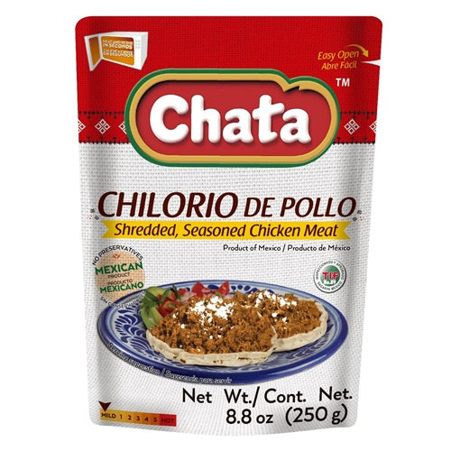 Item No.30976 CHATA POUCH CHILORIO CHICKEN 12/8.8oz