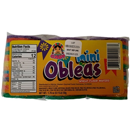 DULCES GABY OBLEA MINI 40/50 gr (SKU #31570)