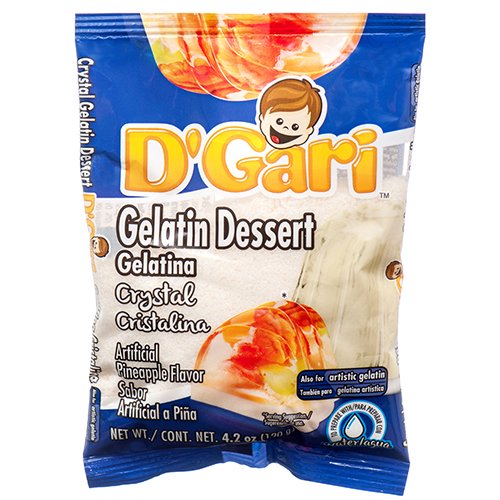 Item No.31761 D'GARI WATER GELATIN CRYSTAL 24/4.2oz