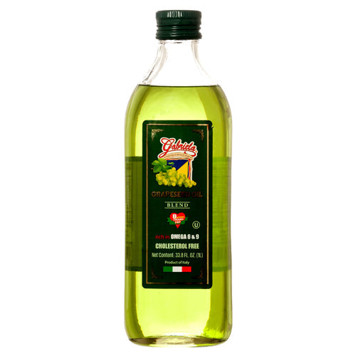 Item No.32563 GABRIELA BLENDED GRAPESEED OIL PET 12/1L