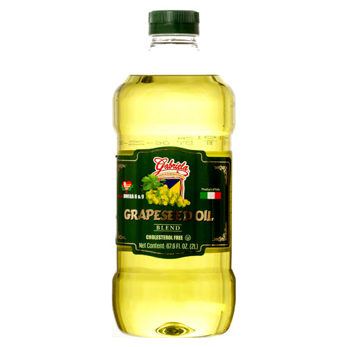 Item No.32564 GABRIELA BLENDED GRAPESEED OIL PET 6/2L