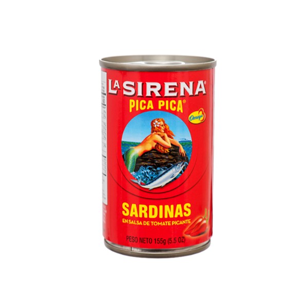 Item No.32604 LA SIRENA SARDINES PICA TOMATO SAUCE W/ CHILI 25/5.5oz