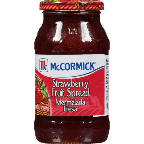 Item No.33220 MC CORMIC STRAWBERRY FRUIT SPREAD 12/15 8OZ