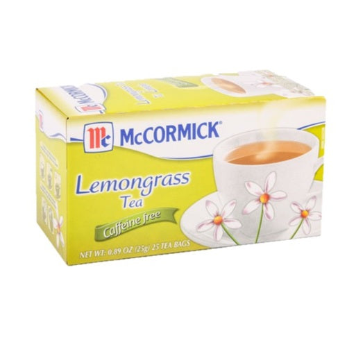 Item No.33222 MC CORMIC TEA LEMONGRASS / LIMON 6/25CT