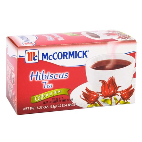 Item No.33225 MC CORMIC TEA HIBISCUS / JAMAICA 6/25CT