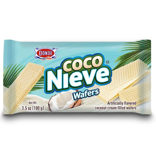 Item No. 33963 DONDE WAFER COCO NIEVE 20/3.5oz