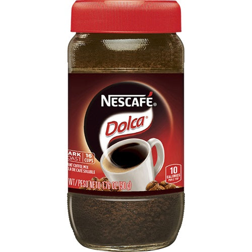 Artículo n.º 34784 CAFÉ INSTANTÁNEO NESTLE NESCAFE DOLCA 15/1.75oz