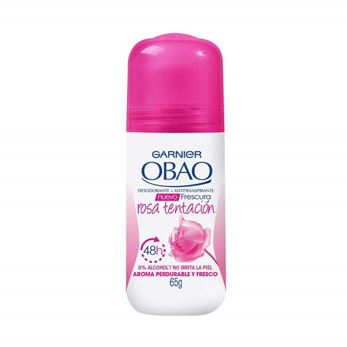 OBAO PARA MUJER ROSA TENTACION  ROLL-ON 24/65gm (SKU #35892)