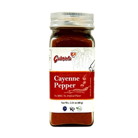 GABRIELA CAYENNE PEPPER 12/2.11oz (SKU #36373)