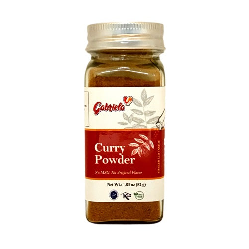 Item No.36376 GABRIELA CURRY POWDER 12/1.83oz