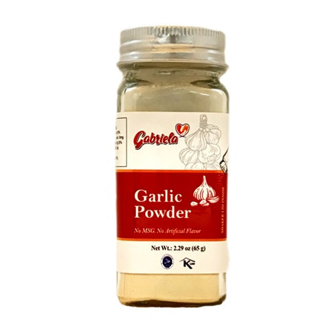 GABRIELA GARLIC POWDER 12/2.29oz (SLU #36377)