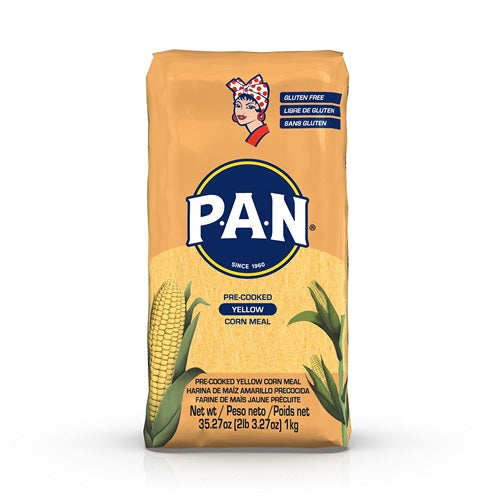 P.A.N YELLOW CORN FLOUR 10/2.2lbs (SKU #39002)