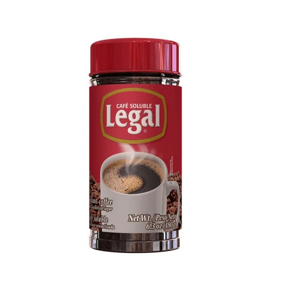 Item No. 41401 LEGAL INSTANT COFFEE JAR 6/6.3oz