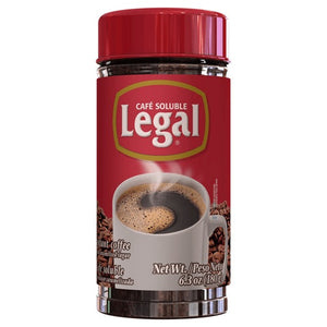 LEGAL INSTANT COFFEE JAR 6/6.3oz (SKU #41401)