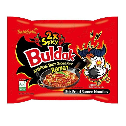 Item No.45678 SAMYANG BULDAK RAMEN 2X SPICY (RED) 8/5x4.93oz