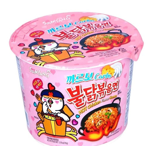 Item No.45683 SAMYANG BULDAK RAMEN BOWL CARBONARA (PINK) 16/105g