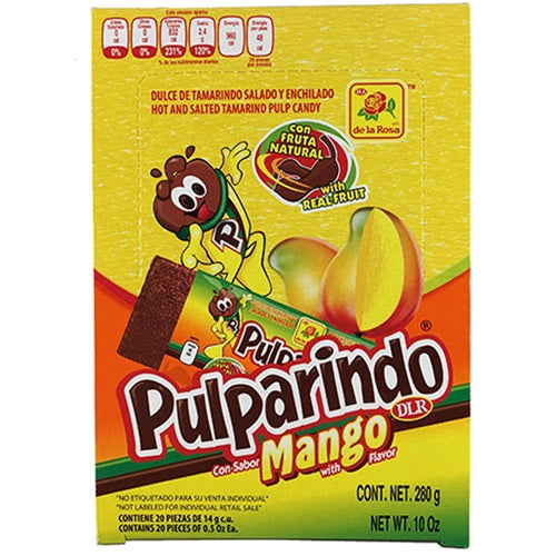 DE LA ROSA PULPARINDO DISPLAY MANGO 16/20ct (SKU #50087)