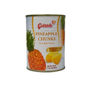 GABRIELA PINEAPPLE CHUNKS 24/20oz (SKU #50206)