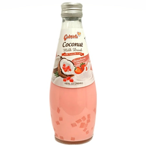 Item No.50325 GABRIELA CCNUT MLK W/ NATA DE COCO STRAW 24/290ml + CRV