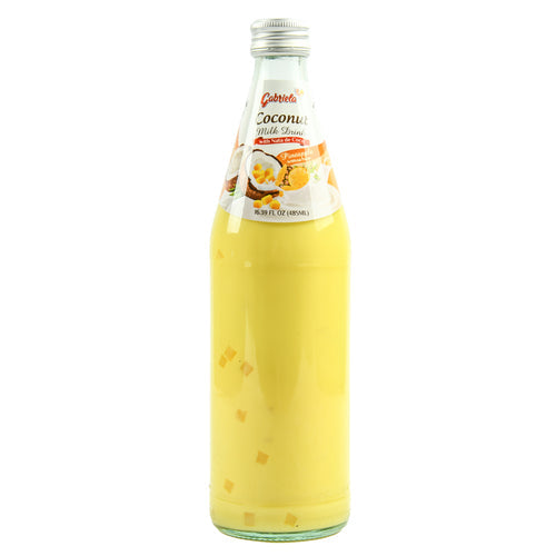 Item No.50334 GABRIELA CCNUT MLK W/ NATA DE COCO PINEAP 12/485ml + CRV