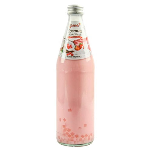 Item No.50335 GABRIELA CCNUT MLK W/ NATA DE COCO STRAW 12/485ml + CRV