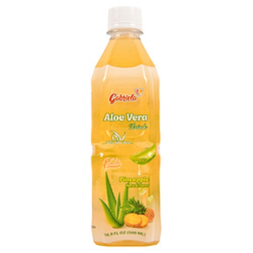 Item No.50365 GABRIELA ALOE VERA DRINK PINEAPPLE 24/500ml + CRV