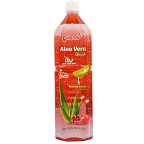 Item No.50374 GABRIELA ALOE VERA DRINK POMEGRANATE 12/1.5l + CRV