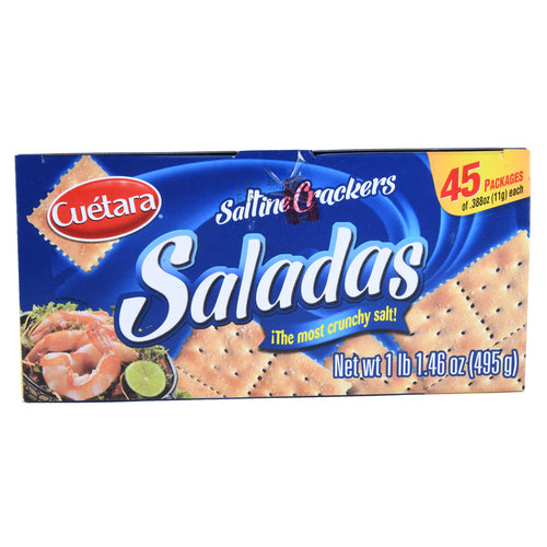 Item No.51323 CUETARA SALADAS CRACKERS 12/45pk