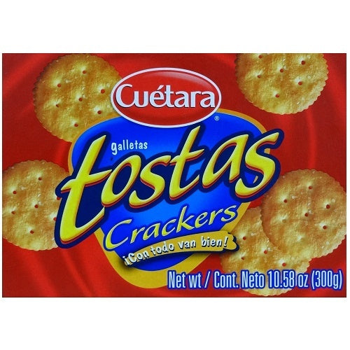 Item No.51326 CUETARA TOSTAS CRACKERS 12/10.6oz