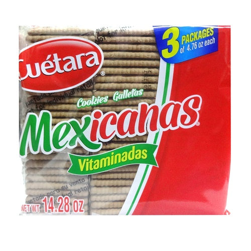 Item No.51335 CUETARA MEXICANAS 3PK 14/14.28oz