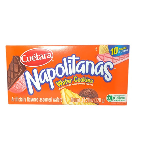 Item No.51338 CUETARA NAPOLITANAS 12/10/32g