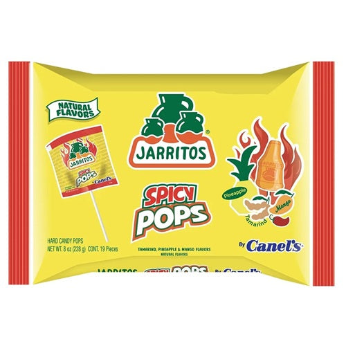 Item No.55459 CANEL'S JARRITOS SPICY LOLIPOP 12/19ct