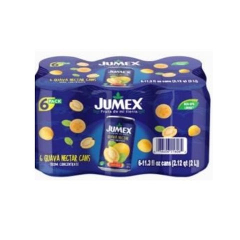 JUMEX CAN 6PK GUAVA NECTAR 4/6/11.3oz+ CRV (SKU #60050)
